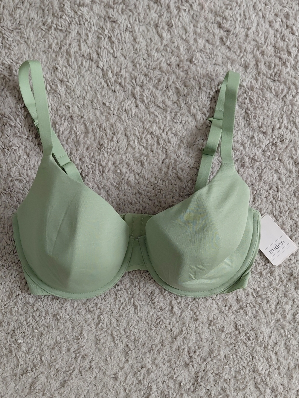Auden Mint Green Everyday T-Shirt Bra